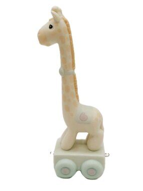 Precious Moments Giraffe Birthday Train ‘Keep Looking Up’ Age 6 Cake Topper
